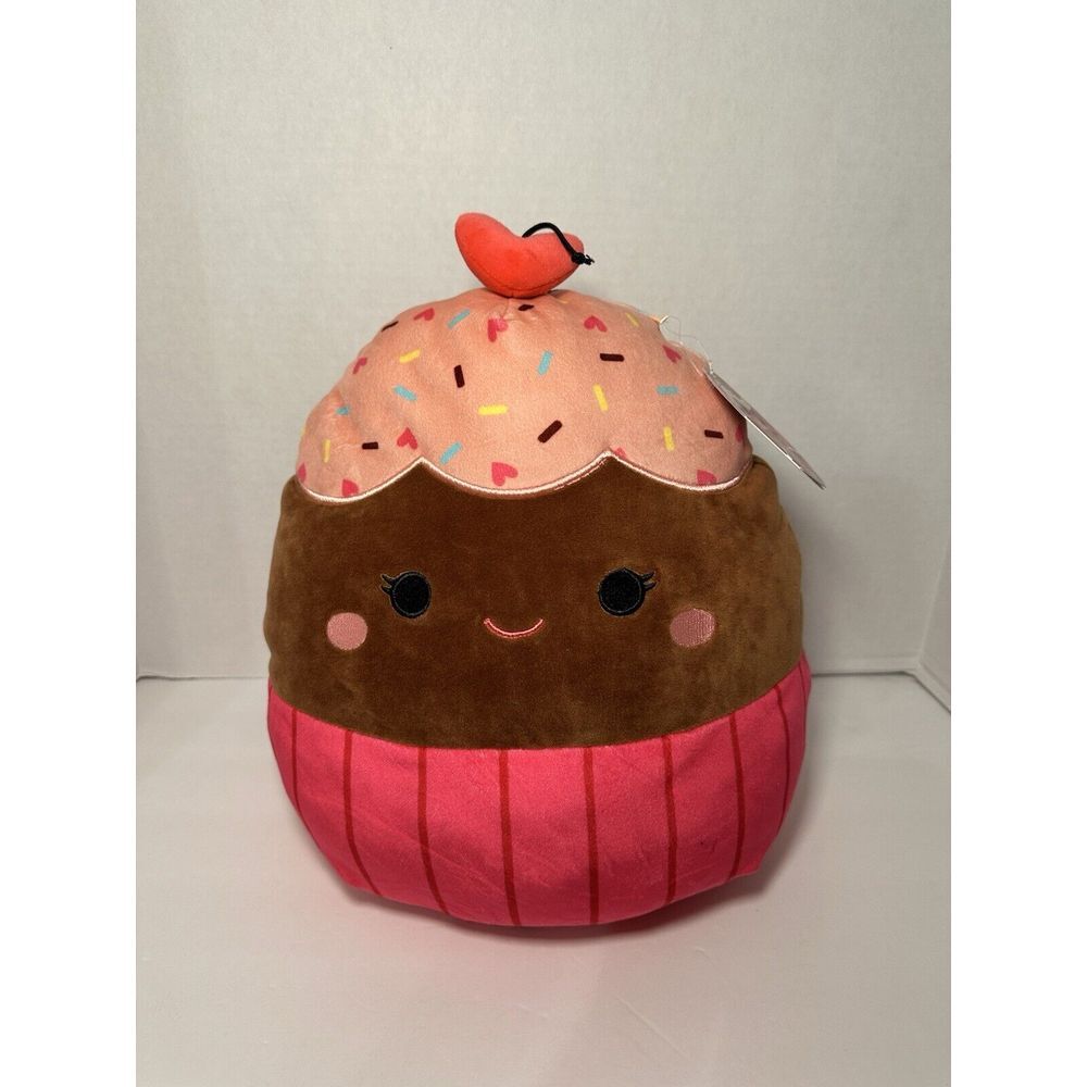 Squishmallow 12" Valentine's Ottie Cupcake PLUSH NEW‎
